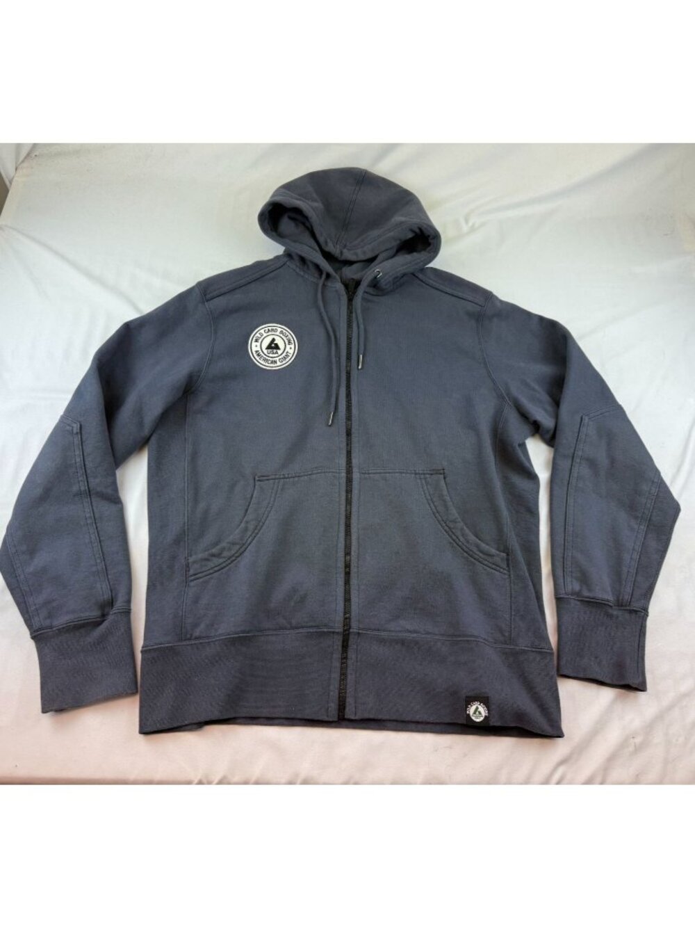 American Giant x Wild Card Boxing Hoodie L Limited Edition 62/275 Made in USA